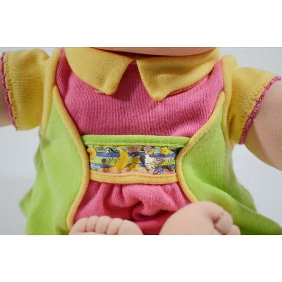 Vintage 1995 12" Cabbage Patch Kids Doll Brown Hair & 8" Garden Fairy 2009 Toy - Picture 4 of 12